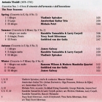 The Ultimate Four Seasons Vivaldi's Greatest Hit артикул 1596b.
