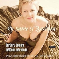 Malcolm Martineau, Barbara Bonney My Name Is Barbara артикул 1636b.