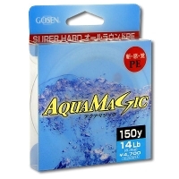 Леска плетеная GOSEN AQUA MAGIC / 14 Lb - 150Yds артикул 1696b.