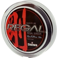 Леска плетеная Daiwa "Regal Sensor", толщина: 0,244 мм, длина: 150 м, цвет: черный артикул 1699b.